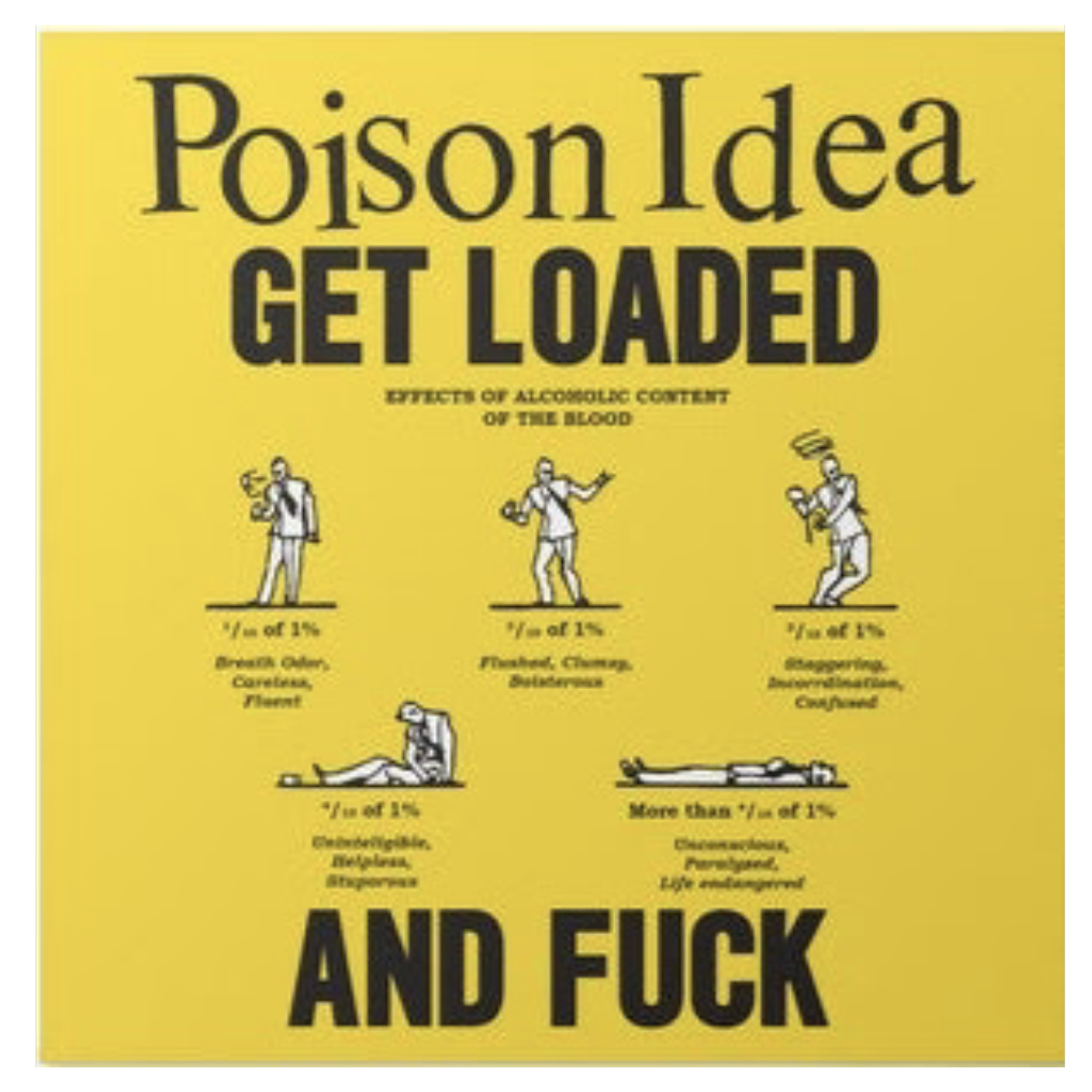 Poison Idea - Get Loaded And Fuck LP